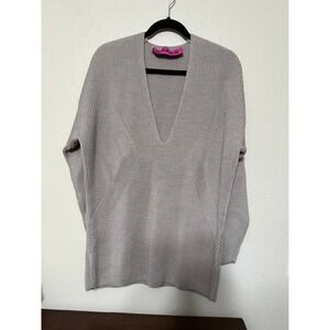 GAUGE81‎ Ives V Neck Ribbed Virgin Wool Sweater Made in Italy